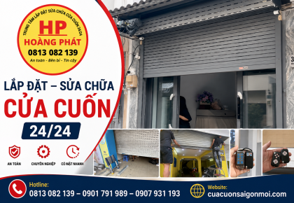 Sửa Cửa Cuốn Quận 1 – Xử Lý Nhanh Mọi Sự Cố