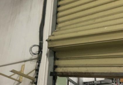 Cứu hộ cửa cuốn tại đường Đào Trí