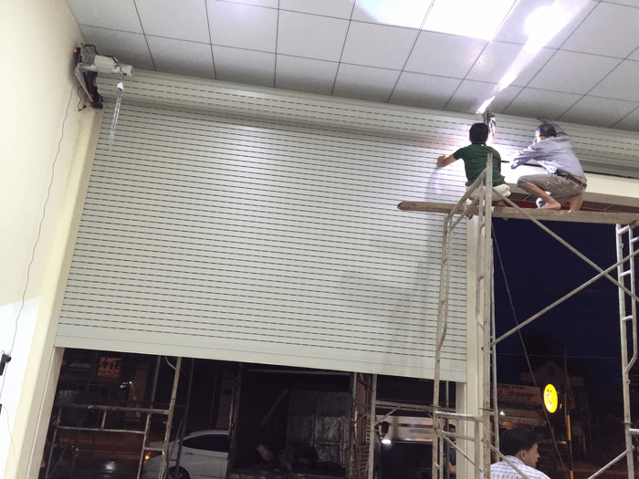 Thay Motor Cửa Cuốn Giá Rẻ Lâm Văn Bền